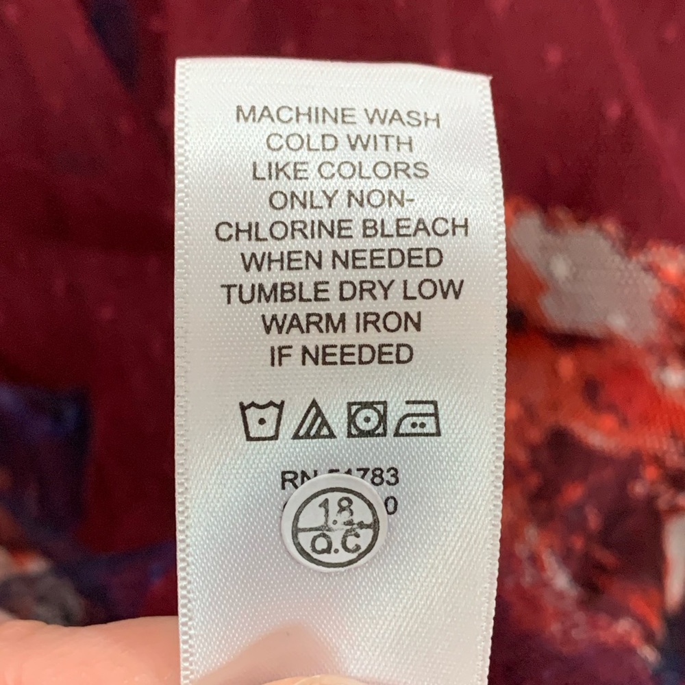 Maurices | Maroon Tulle Floral Sleeveless Top | 3 - Picture 4 of 7